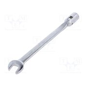 1020-15 Wrench; combination swivel head socket,with joint; 225mm QpGoDSw89Q6WbYeoxRVE3raOlDw7-zDKj3xhkv77p-E