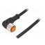 1205 04 002 10M Cable: for sensors; PIN: 4; M12 female; angled; 10m; plug; 250VDC hjEqPoUx3NfUm1LHocf6ghV4GVpmO8YJuXVGj_LU4No