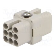 C14610B0080002 Connector: HDC; contact insert; female; 42V; PIN: 8; size A3 dHQQPp9Btk20xSvQvyA8Wq4dBqRFdj5y8C0aScvvlbU