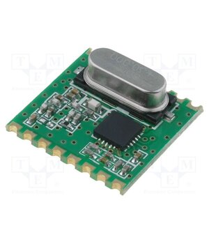 RFM42B-433S1 Module: RF; FM transmitter; FSK; 433.92MHz; SPI; 1.8÷3.6VDC; 20dBm dixSpxN0WZTUBo2689fNQ9tG_vAFuWxPn6xqshIAouI