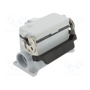 CHP 16 LS Enclosure for connectors: HDC; size 77.27; with latch; PG21 NwwEZMBf-_dH8w6uMG6PNqIUoFxzlth7RCbg2ZBajtQ