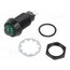 651-114-76 Indicator: LED; prominent; green; 230VAC; Ø12.7mm; IP67; connectors tiQAH9rLwLEgHg1AKxJPpqA0QYBC6BjnwyFbdHqEIpE