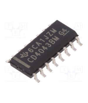 CD4043BD IC: digital; RS latch; Ch: 4; CMOS; SMD; SO16; CD4000 lo4TT2Kdk4BUKvlLZ7VIzdlMzw7NSj-bRuzOgygPf3U