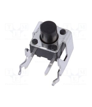 SKHHLUA010 Microswitch TACT; SPST; Pos: 2; 0.05A/12VDC; THT; 1N; 6x6x3.5mm 13K2V1Guei9FxU6mHdWg8EwuBOWziUOUWkgGYixzsJQ