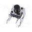 SKHHLUA010 Microswitch TACT; SPST; Pos: 2; 0.05A/12VDC; THT; 1N; 6x6x3.5mm 13K2V1Guei9FxU6mHdWg8EwuBOWziUOUWkgGYixzsJQ