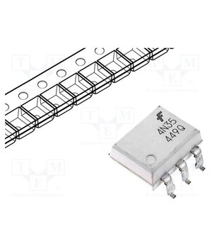 4N35SR2M Optocoupler; SMD; Ch: 1; OUT: transistor; 7.5kV; CTR@If: 100%@10mA H97an2URaUN79eoQ1wGRbARO3Z0-WDKxCLFli6ayqZ0