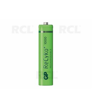 RECHARGEABLE BATTERY GP AAA R03 950mAh/1.2V ReCyko NiMH BGA0310.jpg