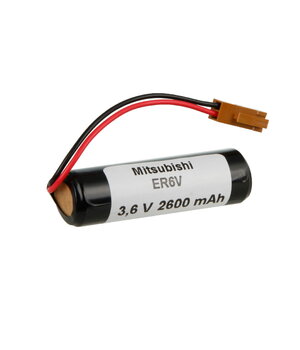 Литиевая батарея для оборудования Mitsubishi ER6V, 3,6 В, AA, с проводами и разъёмом BLC145_LJ.jpg