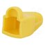 MP0009 RJ45 plug boot; 5.8mm; yellow b2wxx6Wg7ifKh4NCCyA69Eu-WGyXVtD_qXJB9AD0IWo