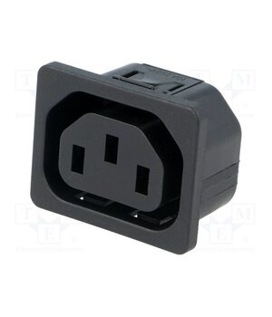 6600.4115 Connector: AC supply; socket; female; 10A; 250VAC; C13 (F); 6600-4 WLJqF0l-QVDxg_uIPVfq-YRNR7L2N0U6WgzQQy-FfYQ