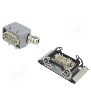 1802420000 Connector: HDC; male + female; HE; PIN: 10; 16A; 500V; 10+PE; size 4 yl2vQ9AQKD76Bo0xMyg8FWHFoONldPQnv2z2bdWts24
