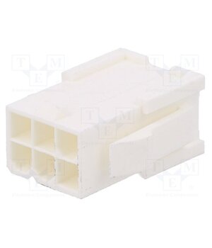 10127816-06LF Connector: wire-wire/PCB; plug; male; PIN: 6; Minitek® Pwr 4.2 D4mAX9VwXfaEjFfp2a57kJ4Ky5TrnAOXi5o_Tmg_ZQA