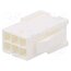 10127816-06LF Connector: wire-wire/PCB; plug; male; PIN: 6; Minitek® Pwr 4.2 D4mAX9VwXfaEjFfp2a57kJ4Ky5TrnAOXi5o_Tmg_ZQA