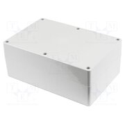 1554XAGY Enclosure: multipurpose; X: 200mm; Y: 300mm; Z: 120mm; 1554; ABS; grey 6KCWOkWAO02pjn7E20QvSZvgK2qHMOVWWxqKkepHTGQ