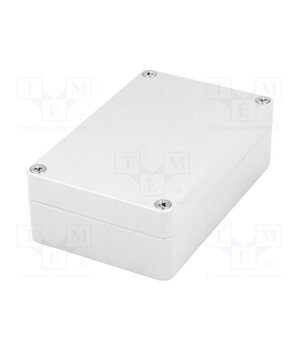 G107G-IP67 Enclosure: multipurpose; X: 80mm; Y: 125mm; Z: 40mm; aluminium; IP67 1-fqyuAShu8gnMnR283x5zTW5VlP0f6JZei7gTSFyxw