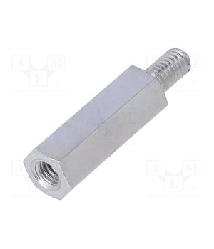 226X20 Screwed spacer sleeve; 20mm; Int.thread: M4; Ext.thread: M4; steel K5I3aA2Y31OwGWrdmE6nGf5k2I_QVt3pvTroh8tuH3k