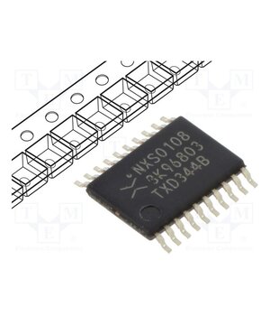 NXS0108PW-Q100J IC: digital; 8bit,bidirectional,transceiver,translator; TSSOP20 zm4su1mn7UqVQGty6pyU_dGEvatzHYzN8CK7hWcIsYQ