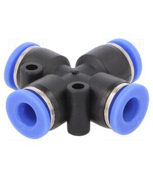 139.006 Push-in fitting; -0.95÷15bar; PBT; Features: 4-fold branch hkabsddlk1op3b-qr2pndXczpyTdewgBbHpKiPBWq3k
