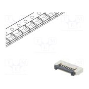 DS1020-12-10VBT1A-R Connector: FFC/FPC; tinned; SMT; 500mA; 50V; PIN: 10; 500um; ZIF; 30mΩ _bisuSuxhYUmkLjzbssg8JQi7N9cnKpxF2zryu3gILs