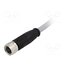 21348100380020 Connector: M8; female; PIN: 3; straight; with lead; plug; 2m; PVC 14leO1fgTM29txPysyRIsFUY2OAFmCfWYKLVuVwo0QA
