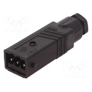 932143100 STAS 3 N SCHWARZ Connector: rectangular; ST; plug; male; PIN: 3; tinned; IP54; 16A yTKVxYJfOgpRn657Gqr0vfbYgDIF346c5VFYj5snjYE