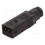 932143100 STAS 3 N SCHWARZ Connector: rectangular; ST; plug; male; PIN: 3; tinned; IP54; 16A yTKVxYJfOgpRn657Gqr0vfbYgDIF346c5VFYj5snjYE