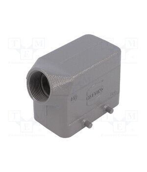 19300101521 Enclosure for connectors: HDC; size 10B; for cable; Han® B; IP65 xRAGGZEVXhaAzk2uwmPa1eMonHtLeHOBIgBWKcXkba4