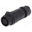 2197 Connector: circular; plug; size 12; 02; female; PIN: 2; 125V; 5A; IP67 nqt6JkS55e3sKqWV7Ef3Oo6Tn2a7G2Pue6xSztvsx98