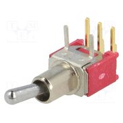 SKS06LP Switch: toggle; Pos: 2; SPDT; ON-ON; 0.4A/28VDC; -30÷85°C; 20mΩ ukqUiJmlmkqce_AahG86R1dTR044Gb8vEuVfY_Ft6mU