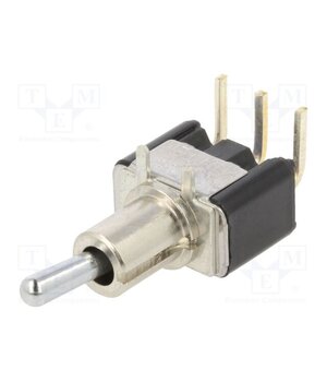 STM 106 F-RA Switch: toggle; Pos: 2; SPDT; (ON)-ON; 6A/125VAC; 6A/6VDC; STM; 10mΩ 13DNpYjZjX8m95ucABZLAC_p24PGJxu_mo_FJf8d8C4
