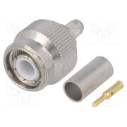 J01010A2255 Connector: TNC; plug; male; straight; 50Ω; crimped; for cable; PTFE qojdwr2TbvHMhvWFeEHmJ4H4GmjiQDxtLnfZlqhQ2SM