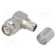 J01010A0065 Connector: TNC; plug; male; angled 90°; 50Ω; soldering,crimped ZRnIYBnTGTGOrfP6TMnPiZgHszb0F-rI_ceESP7XzUA