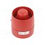 C110620005 Signaller: sound; siren; 24VDC; 106dB; ES1; IP65; red; Ø93x100mm; ABS ho12WPeiDfK6bJN5mQ_lInKoZRPtqTKCVbuC8GyCB1g