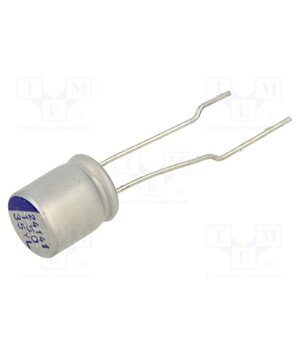 YL1V157M0809MPF Capacitor: hybrid; THT; -55÷125°C; Body dim: Ø8x9.5mm; 150uF; 35VDC MvOsL2XNIsGiSydbmO3BktifAdUlvbSSYnr1mzxMFoY