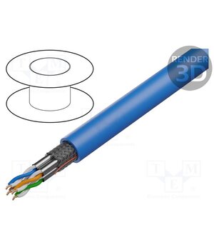 1885ENH.00B100 Wire; S/FTP; 4x2x23AWG; 7; wire; Cu; Insulation: LSZH; blue; 100m 3ZifiJzSj2tRyoExaupcVTQCfRIGmekCxOQvtaI8Cmw