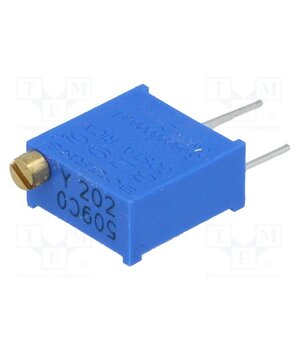 3296Y-1-202LF Potentiometer: mounting; multiturn; 2kΩ; 500mW; THT; ±10%; linear 0dWmJ6oNcqfCodUfaBbd8brCOYaybITUlywaFJX6zFo