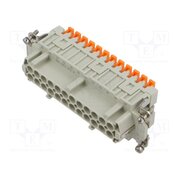 CSHF 24 N Connector: HDC; contact insert; female; CSH; PIN: 24; 16A; 600V GOPVafC5gmixcsm1x9FXuz2f5fZJupofzkzwPSXeGNY