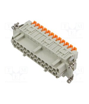 CSHF 24 N Connector: HDC; contact insert; female; CSH; PIN: 24; 16A; 600V GOPVafC5gmixcsm1x9FXuz2f5fZJupofzkzwPSXeGNY