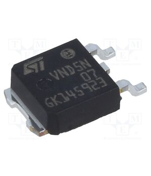 VND5N07-E IC: power switch; low-side; 3.5A; Ch: 1; SMD; DPAK ZtXjualoOg7AdBBaXTbM2_gwPdAvD_UvSqDIkdHH0tw