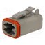 DT06-4S Connector: wire-wire; terminals, size 16; plug; female; DT; PIN: 4 OrZJ2EzgZTK8la3QUmB7ytlVAGHdivSP-B1v45jUO1A