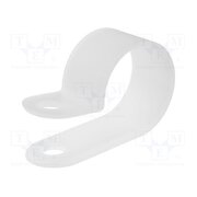 FIX-CC-8 Fixing clamp; Cable P-clips; Øbundle : 17mm; polyamide; natural 7ca1rF0pEjqFhrXvmEb5Xj36_i-XXjEnvMwsobt2fCM