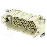 09210403001 Connector: HDC; contact insert; male; 10A; 250V; Han® D; PIN: 40 QsNcy3f1xmstbTOkhLZG0Uq3MxRKrN4nKHbHcomm0yg