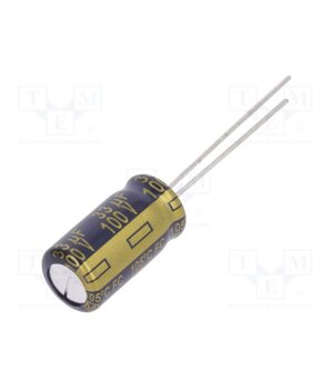 EEUFC2A330L Capacitor: electrolytic; low ESR; THT; 33uF; 100VDC; Ø8x15mm; ±20% gZuBaP-jNh9nD-S3qLUrWzjvKV93Gp65Fwkv6nITNnw