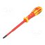 T49244-055 Screwdriver; insulated,slim; slot; 5.5x1mm; Blade length: 125mm kyMf28Kp4nVMqnxJ6NyNgKZwqu2k7TLZQfnDm5NajqQ