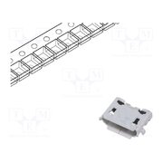 ZX62D-B-5PA8(30) Connector: USB B micro; socket; ZX; on PCBs; SMT; PIN: 5; horizontal n0yZmJvTOPulaRhK14Xs3X-aIGI1wZRHtwcLg0LYVkQ