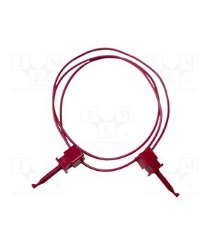 BU-1010-A-36-2 Test lead; 5A; clip-on hook probe,both sides; Urated: 300V; red DSmueiM0D-ktwiQvBMXhk-v3m7pOs2wKwXe-t6wSydw