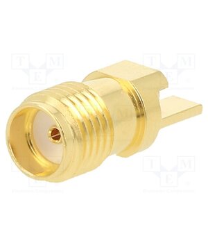 901-10511-2 Connector: SMA; plug; female; card edge; straight; 50Ω; SMT; PTFE rNrh4i6R1BXgLu2GJcP6D8XXonh3R72qVdnvZ2DIwgo