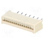 DS1020-01-14BT1 Connector: FFC/FPC; tinned; THT; PIN: 14; Contacts: copper; 1.25mm e66oof3cws6LxJa2-FA1Q0qNZgR-KaMHUfgjwZYb6eA