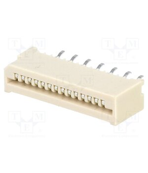 DS1020-01-14BT1 Connector: FFC/FPC; tinned; THT; PIN: 14; Contacts: copper; 1.25mm e66oof3cws6LxJa2-FA1Q0qNZgR-KaMHUfgjwZYb6eA