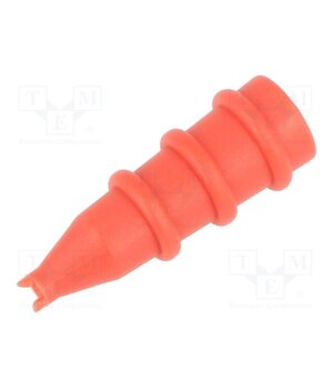 SSK 2564 / RT /-1 Protection cap for test probe; red TLcKe0ihmqEKU0H2DKuBCiME84MGpdP6dYz8ZDKiBUE